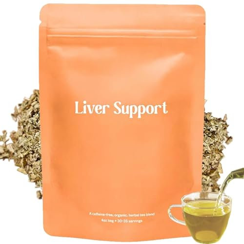 QRXALISA Té para el Apoyo del hígado Té para la Limpieza del hígado Té Diario para el Cuidado del hígado Té para el hígado para la Salud para la Limpieza y el Apoyo del hígado