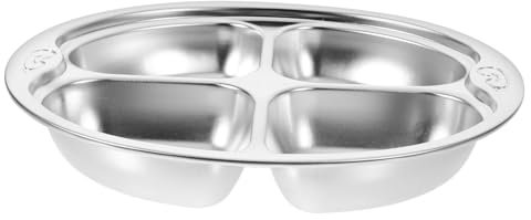 iplusmile Essteller Für Kinder Mit Cartoon-muster 4 Abschnitte Gabeln Für Jungen Und Mädchen Mittagessen-utensilien-set Kleinkind-besteck Sicher Und Lustig