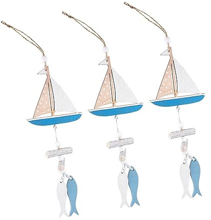 MAGICLULU 3Stücke Hängende Fische Dekoration Wandornamente Für Zuhause Für Partys Und Besondere Anlässe Vielseitig Einsetzbar