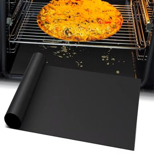 Oven Liner BBQ Grill mat BBQ mat airfryer Liner BBQ mats for Grilling Reusable Heavy Duty nonstick BBQ mat mats for Gas Grill Reusable
