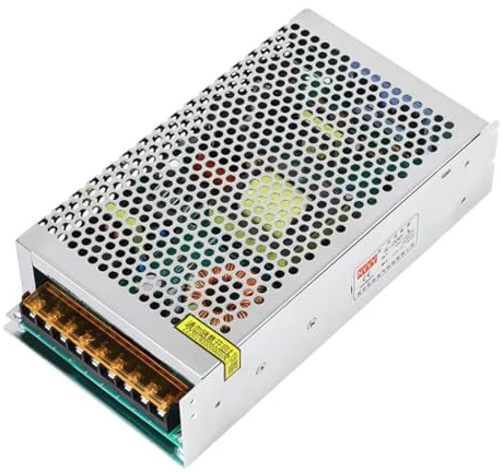 Fuente de alimentación conmutada 5 V 40 A 200 W – Transformador/transformador AC 230 V a CC 5 V, ideal para tiras LED / luces, controlador de impresora 3D y sistema CCTV, con voltaje estable y