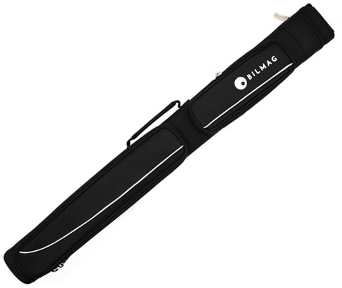 BILMAG Queueköcher LUNAR 2/3 – Premium Billard Queue Tasche, 85 cm