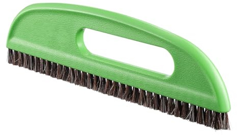 ibasenice Wallpaper Brush with Horse Hair - 10 Inch Wallpaper Smoother Tool for Wallcovering Comfortable Grip and Hang-up Hole for Easy Storage Ideal Adhesive Application Tool