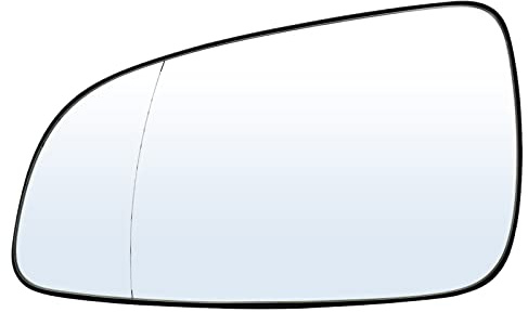 Außenspiegel Glas Ersatz Für Opel Für Astra H 2004-2009 Tür Seite Flügel Spiegel Glas Beheizte Konvexe Rückansicht Rückansicht Mit Platte Elektrische Klar(Links)