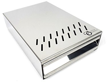 Sudschublade Abklopfbehälter Abschlagkasten Knockbox für Graef Kaffeemühle CM800 und Eureka Mignon Espressomühle - 140 x 240 x 55 mm