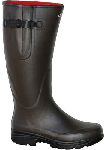La Chasse Neoprene-Gummistiefel Nizza für Damen und Herren absolut wasserdicht Jagdgummistiefel Winter Gummistiefel für Jäger Neoprenestiefel gefüttert Naturkautschukstiefel Angeln LaChasse
