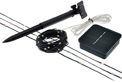 Solar LED Flagpole Lights - Blue