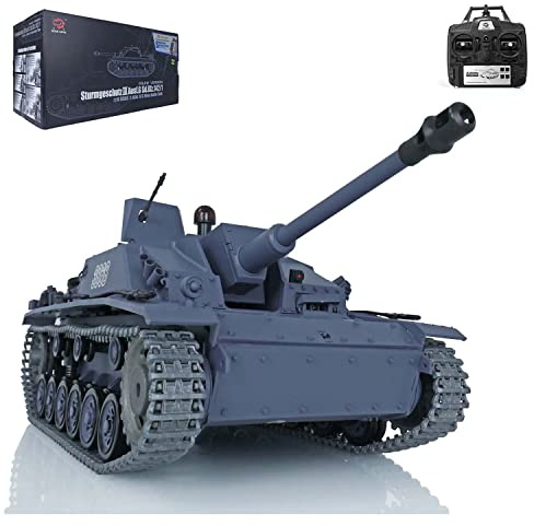 Henglong 1/16 Scale Upgraded Metal Version German Stug III RTR RC Tank 3868