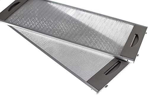 ELECTROTODO filtros de aluminio compatible con campana extractora Teka CNL1000/CNL2000 61801289 (2 unidades)