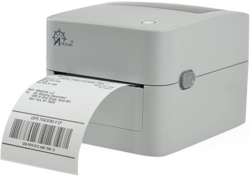 Arkscan Mini imprimante d'étiquettes d'expédition sans Fil WiFi 2054K-WF pour iPhone, Windows, Mac, Chromebook, Android, Compatible avec Amazon Ebay Paypal Shopify Shipstation UPS USPS FedEx Fanfold