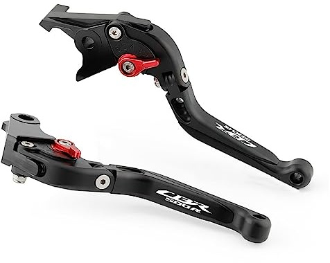 KGEKHA Klappbare Brems- und Kupplungshebel für HON&DA CBR500R 2013-2021 CBR 500 R 2022 500R CB500X Motorrad Einstellbare ausziehbare CNC Griffe (Size : 2022 Model)