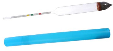 Mipcase Salzgehalt Hydrometer Glas Präzisions Salzwasser Aräometer Schwimmendes Salzmessgerät Für Aquarium Meerwasser Aquakultur Teich