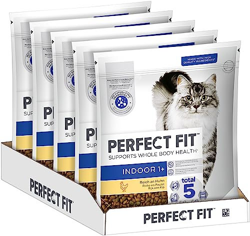 PERFECT FIT™ Katze Beutel Indoor 1+ mit Huhn 5x1,4kg