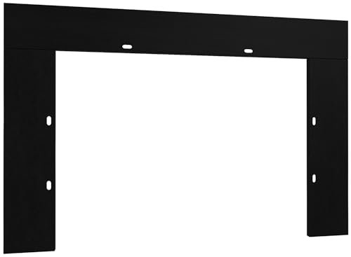 Rodalflame Modern Eletric Fireplace Insert Trim Kit for 43 W x 27 H, Black, B0BNT3V6K8