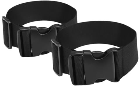 BESPORTBLE 2stücke Verstellbare Gepäckgurte Mit Clips Gepäckbefestigungsgurte Für Koffer Und Rucksäcke Reisegepäckzubehör Aus Hochwertigem Material