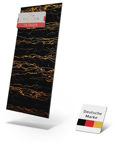LoXus - Paneles de pared con aspecto de mármol - PVC para revestimiento de pared - panel trasero para cocina - 120x60cm - Panel trasero para ducha y cocina - Paneles decorativos 3D impermeables para
