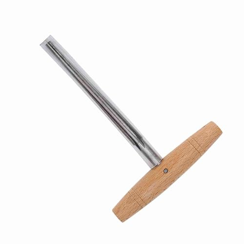 Acouto Escariador para Violín y Viola Herramienta de Ajuste de Clavijas Mango Ergonómico Acero Inoxidable Compatible con Violines 4/4 y 3/4