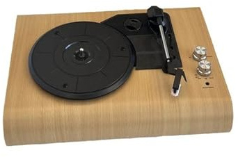 Tocadiscos de Vinilo Retro, fonógrafo Madera, Amplificador Discos, Altavoz estéreo con Bluetooth, decoración for Sala Estar