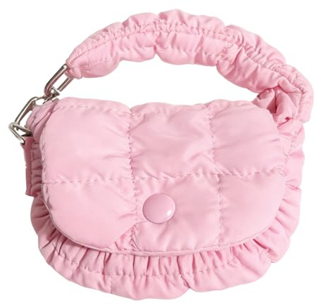 Mini koppling, söt liten kuverthandväska | Quiltade handledsväskor för kvinnor – för utomhusaktiviteter arbete resor dejting pendling, Rosa, Refer to description, Unisex