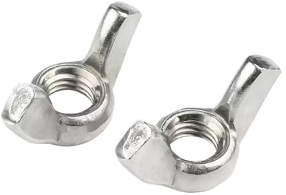 10#-24 1/4-20 5/16-18 3/8-16 1/2-13 Tuerca mariposa Tuerca de acero inoxidable 304 apriete manual(3 8-16(1pcs))