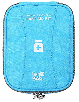 JYYX Botiquín de Primeros Auxilios para emergencias/de Supervivencia/para botiquín médico/Paquete Maletín de Almacenamiento para automóvil/doméstico Medicine Box/Container,Azul