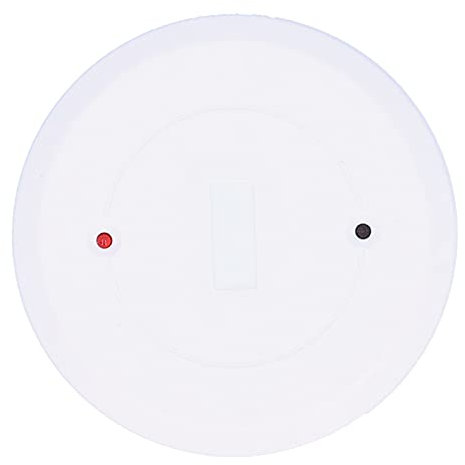 Wired Glass Break Detector, Round Door Window Sensor Tamper Alarm Ceiling/Wall Mount for Home Office Safe System