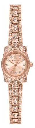 Michael Kors Lexington Damenuhr, 19mm Quarz-Dreizeigerwerk mit Edelstahl- oder Lederarmband