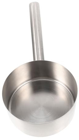 WATIIFUFU louche à soupe d'eau cuillères de cuisine ustensile de cuisine cuillère à eau domestique gadget de louches de pour arroser louche à avec poignée Silver