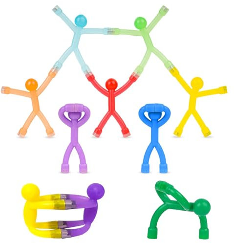 10pz Giocattoli Magnetici Mini Uomo Giocattolo Magnetico a Forma Mini Umana Magneti Magnetici per Frigoriferi Persone per Persone Giocattoli Divertenti da Viaggio