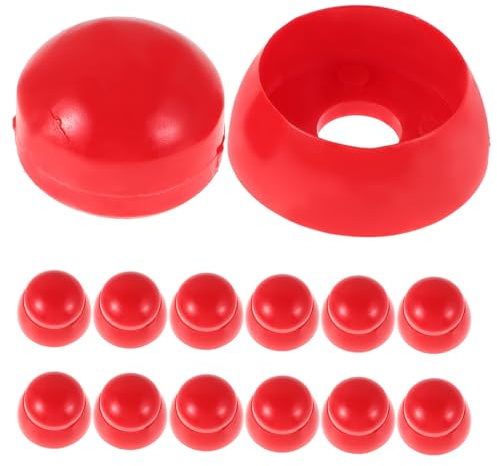 Kisangel Caches de Protection de Boulon pour Aire de Jeux M10, 50 Pcs | Bouchons à Vis pour Aire de Jeux, Protecteurs de Sécurité pour Vis, Cache Ecrou