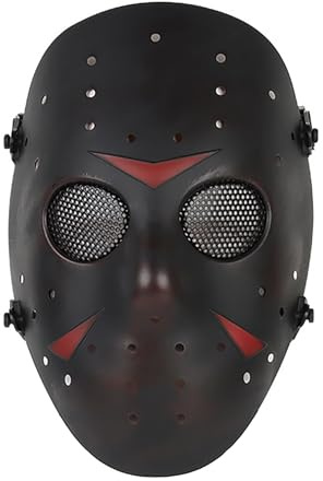 CS-Spiele Metal Mesh Mask Safeguard Vollgesichtsschutzmaske für Halloween Masquerade Cosplay Costume Party (Kupfer)