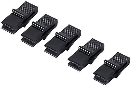 200 pièces Clip de fixation de film de couverture de rangée de serre, pinces de cerceau de tunnel de filet pinces de fixation de film pour serres, 10mm