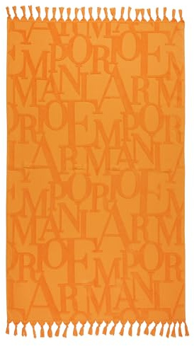 EMPORIO ARMANI Towel Beachwear Serviette DE Plage, Mangue, Taille Unique Mixte