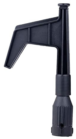 Slakerbe Schwarze Bootshakenspitze, 1 Nylon Bootshakenkopf zum Festmachen von Booten, Stark und Langlebig, Bootshaken Ersatzzubehör, für Verlängerungsstange