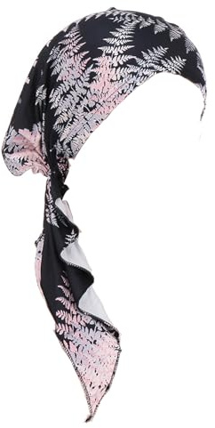 SONZECRLEE Chemo Kopfbedeckung Damen Sommer–Elastische Bandana & kopftuch mit Farbigen Mustern für Damen (14)