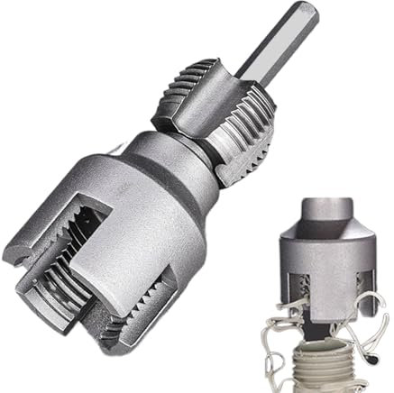 Roscador Para Tubos PVC | Machuelo Manual Para Tuberías De PVC | Diseño de Doble Extremo, Herramienta Manual, Accesorio para Taladros Eléctricos, Reparación para Taller y Garaje de Adultos