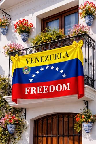 Bandera de Venezuela Libre Hoy│Libertad│7 Estrellas