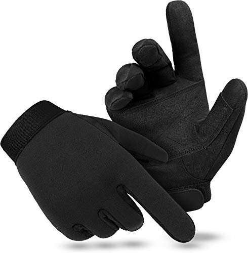 normani Neoprenhandschuhe Tauchhandschuhe Surfhandschuhe High Stretch 3.0 mm Farbe Schwarz/Schwarz Größe M