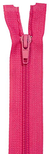 Jajasio 1 Stk. Teilbare reißverschluss 5mm Spirale in 10 Farben pink 200cm teilbarer Reißverschluss