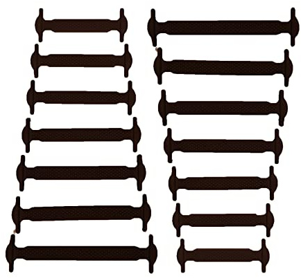 CCSOFTIME Cordones Silicona Elásticos Sin Atar,Cordones Goma para Niños y Adultos,Cordones Elasticos Sin Nudo para Zapatillas Deporte Converse Altas