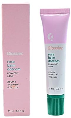 Glossier Balm Dotcom Lip Balm and Skin Salve - Rose - Sheer Pink Tint