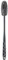 Brosse à Bouteille Longue Waterdrop - Nettoyant Pour Bouteilles Étroites, Sport et Verrerie (Gris)
