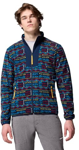 Columbia Sequoia Grove™ Printed Full Zip Giacca in pile con zip intera Uomo (Pacco da 1)