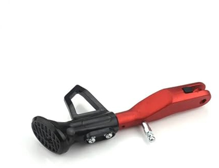 Bodenständer Motorradteile Höhenverstellbar 16–18 cm Ständer Motorroller Modifizierte Fußhalterung CNC-Aluminiumlegierung Seitenständer 3 Farben