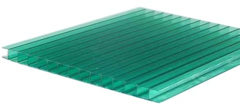 Pannelli For Serra In Policarbonato A Doppia Parete Da 20 Pezzi, Pannelli For Lucernario In Fibra Di Vetro, Copertura For Tenda Da Sole For Balcone Con Tetto A Effetto Serra Antipioggia, For Soffitto