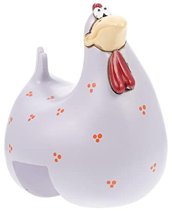 Cabilock Kunstharz Huhn Garten Dekoration Figur Tier Ornament Außenbereich Statue Rasen Statue Für Garten Hühnerskulptur