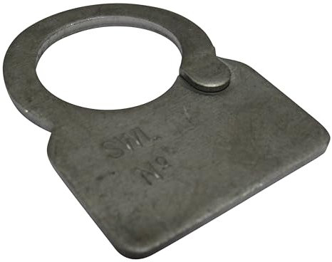 Lifting Sling Chain Identification Tag (Heavy Duty Grade 80 Mild Steel) (22MM (for 10MM Chain Sling))
