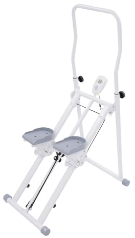 Stair Stepper, 53 x 85 x 126,5 cm, escaleras escaleras para ejercicios en el gimnasio en casa, máquina de escalada vertical plegable para entrenamiento, escaleras plegables