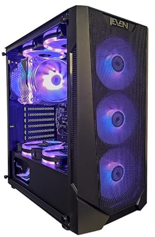 EVEN - PC Gaming Starter Ryzen 5 5600G | 16GB DDR4 RAM| 500GB NVME SSD|5X Ventiladores | Sin Sistema Operativo