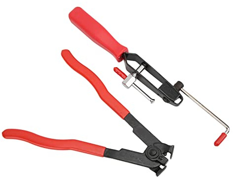 Kit d'outils universels de cerclage de voiture en acier inoxydable, pince de serrage pour joint CV, avec coupe intégrée pour colliers de serrage de type oreille, tuyaux